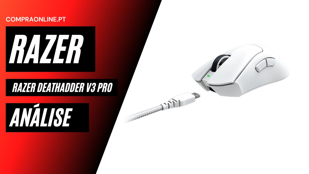 Análise Profissional do rato Razer DeathAdder V3 Pro